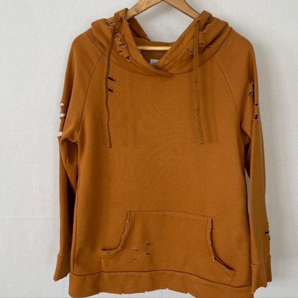 Chelsea Deboer Distressed Hoodie